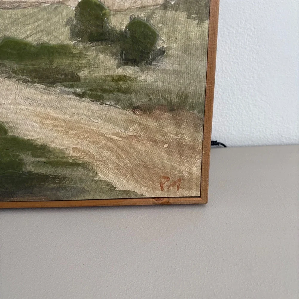 Hobby Lobby Pamela Munger Refuge Collection Framed Landscape Wall Art 19x15in